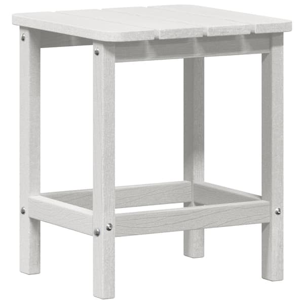 Trädgård Stol 3 pcs Vit 80,5 x 74,5 x 92 cm polyeten