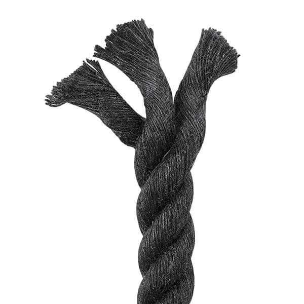 Juterep 36 Svart 100% Tossa jute