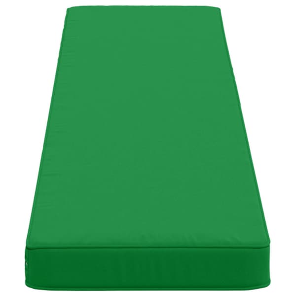 1-delad Bänk Kudde VUGHT 100% Polyester Grön 150 x 30 x 5 cm