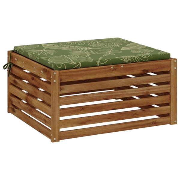1-delad Sittdyna SOEST 100% Polyester Bladdesign 60 x 60 x 3 cm