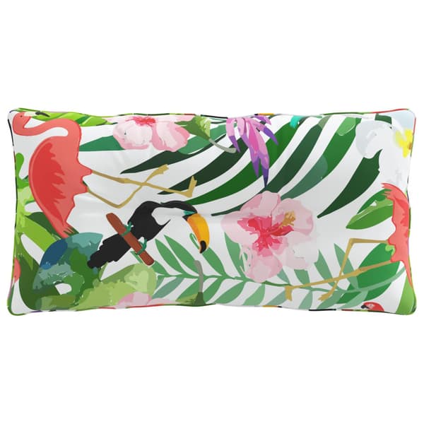 Ryggkudde PUTTEN 100% Polyester Flerfärgsdesign 80 x 40 x 10 cm