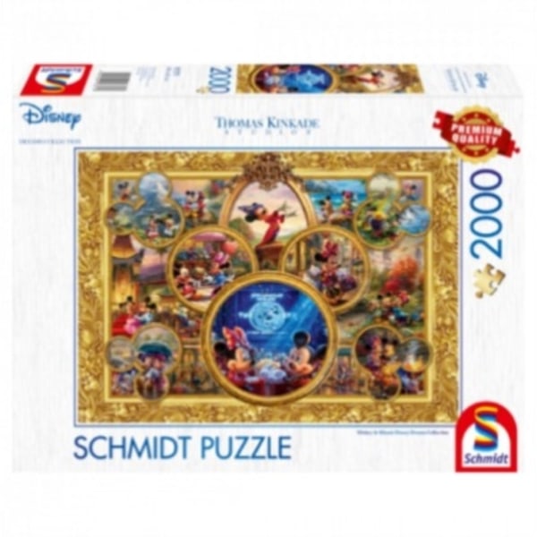 Disney Dreams Collection - Mickey and Minnie by Thomas Kinkade 2000 Piece Schmidt Puzzle (häftad, eng)