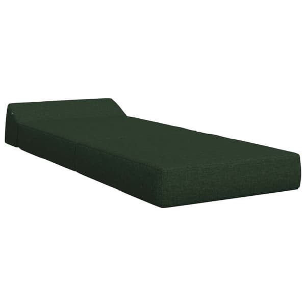 Fällbar Soffbed Mörkgrön 60 x 70 x 41 cm Tyg