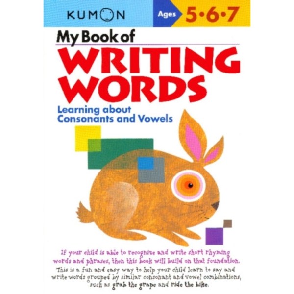 Kumon My Book of Writing Words (häftad, eng)