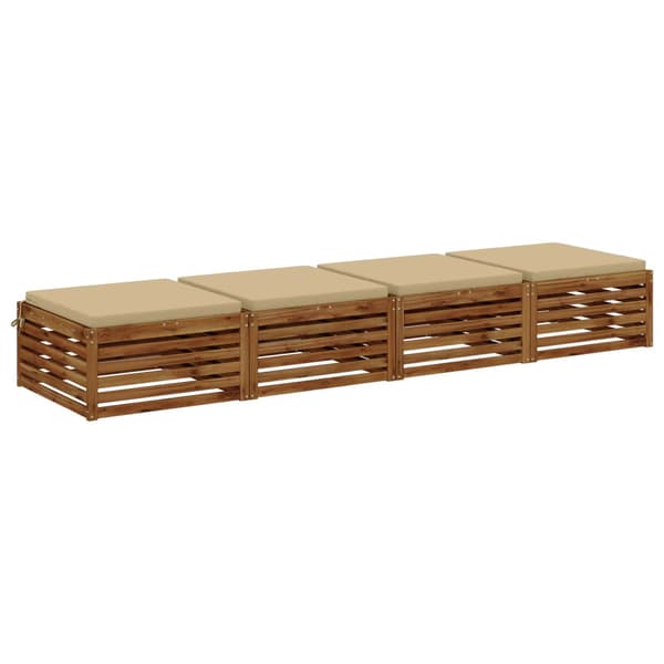4-delade Sittdynor SOEST 4 st 100% Polyester Beige