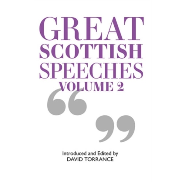 Great Scottish Speeches (häftad, eng)