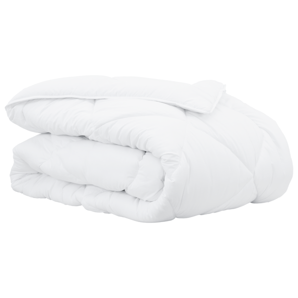 Vinter Täcke Vit 240 x 200 x 5 cm Polyester