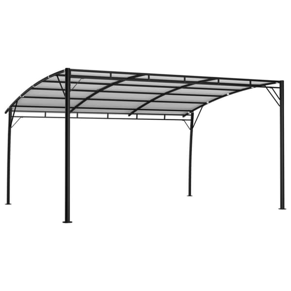 Paviljong 4x3x2,55 m gräddvit