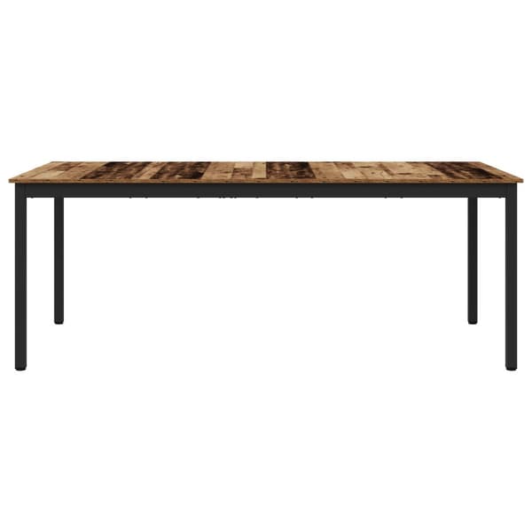 Matbord 200 x 100 x 75 cm Konstruerat trä Rektangulär