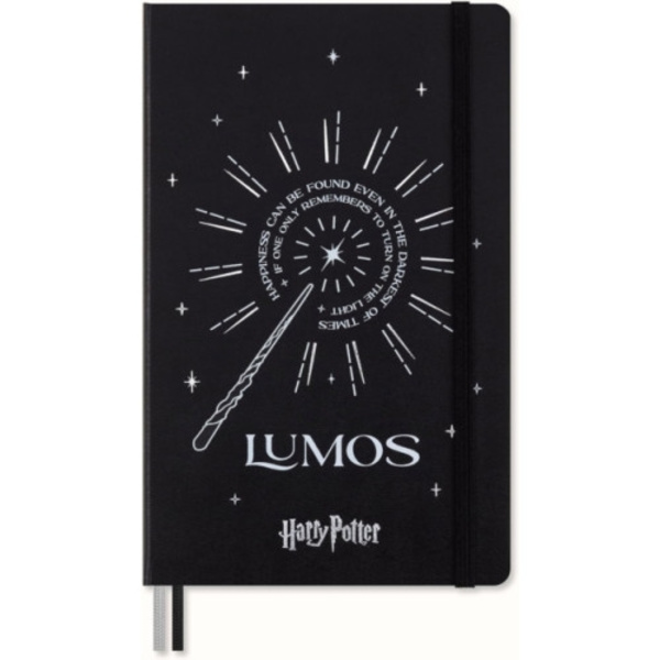 Moleskine Ltd. Ed. Harry Potter Large Ruled Notebook: Lumos