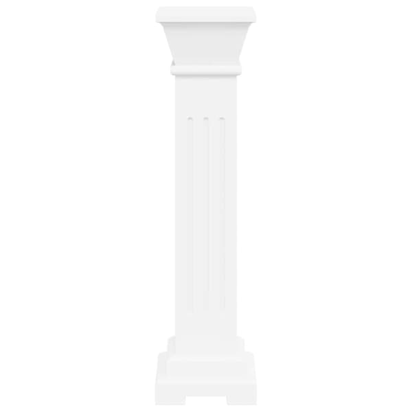 Klassisk blompelare MDF