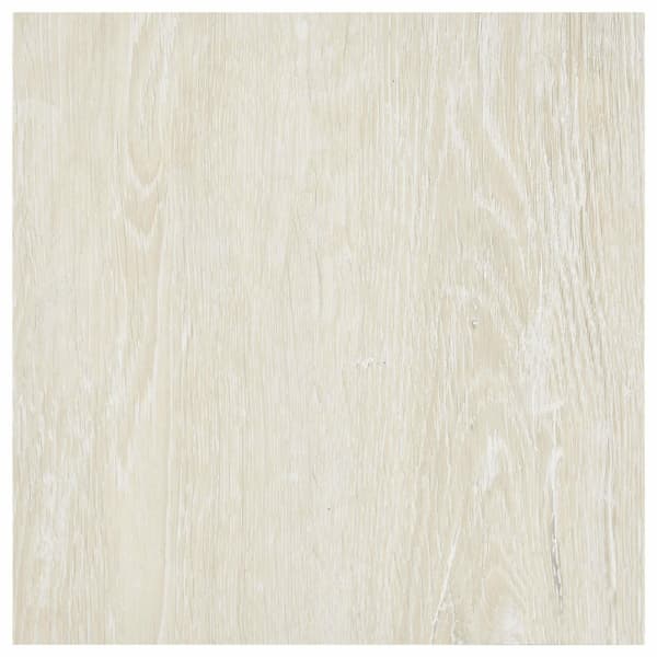 Golvplankor 55 pcs Kräm 5,11 m² PVC