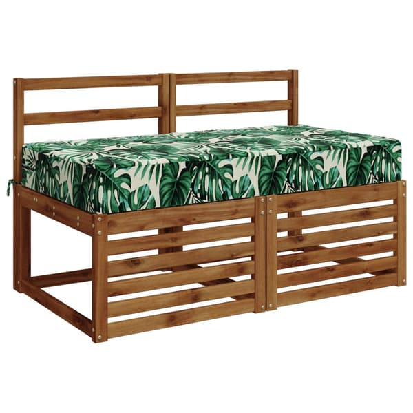Sittkudde SOEST 100% Polyester Bladmönster 120 x 80 x 15 cm