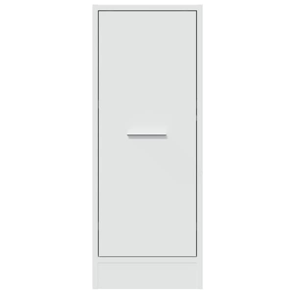 Apoteksskåp vit 30x41x77,5 cm konstruerat trä