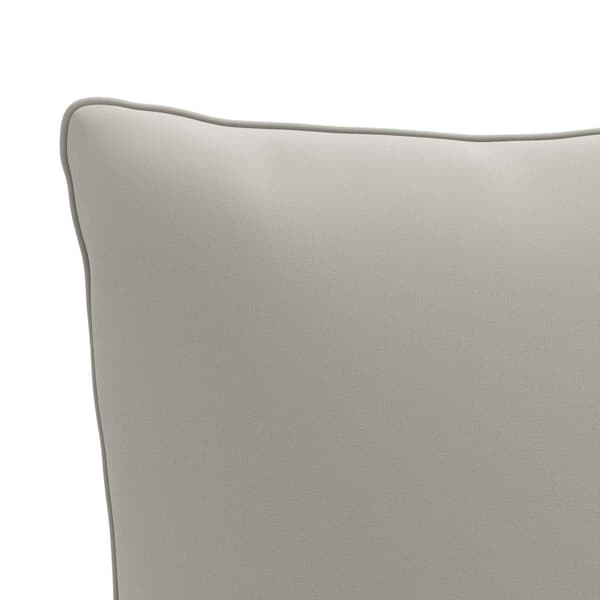 1-delad ryggkudde PUTTEN 100% Polyester Grå 40 x 40 x 15 cm