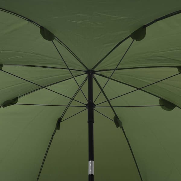Fiskestångsparaply Gul armé 300 x 240 cm Oxford Polyester