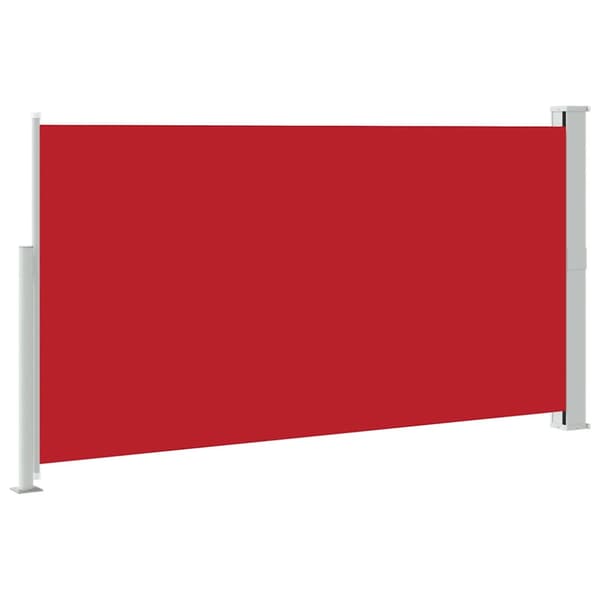 Infällbar sidomarkis 170x300 cm röd