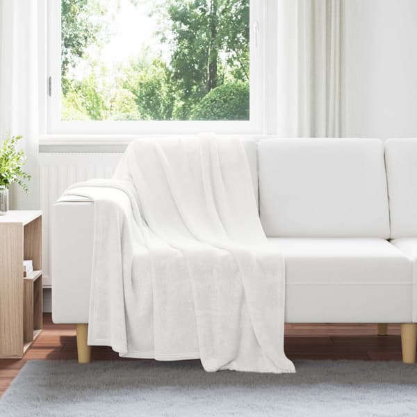 Kastfilt Vit 130 x 150 cm Fleece