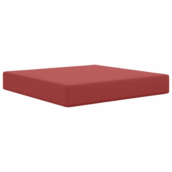 Utomhus Soffa Kudde Vinröd 60 x 60 x 8 cm Polyester