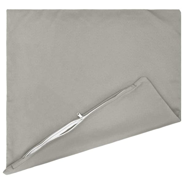 Kuddöverdrag 2 st HEERLEN Grå 65 x 65 cm Polyester