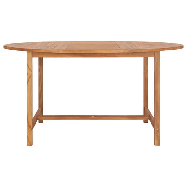 Trädgårdsbord 150x76 cm massiv teak