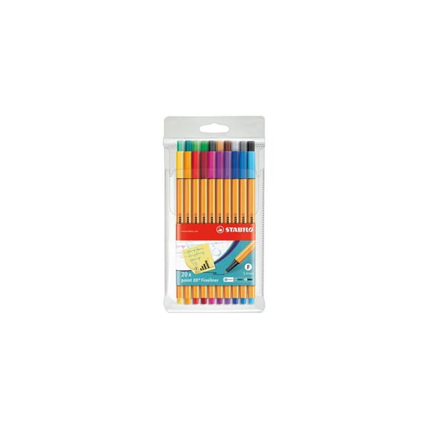 Fineliner STABILO Point 88 20/fp