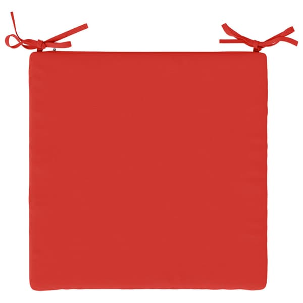 4-delade Sittdynor SOEST 4 st 100% Polyester Röd 40 x 40 x 3 cm