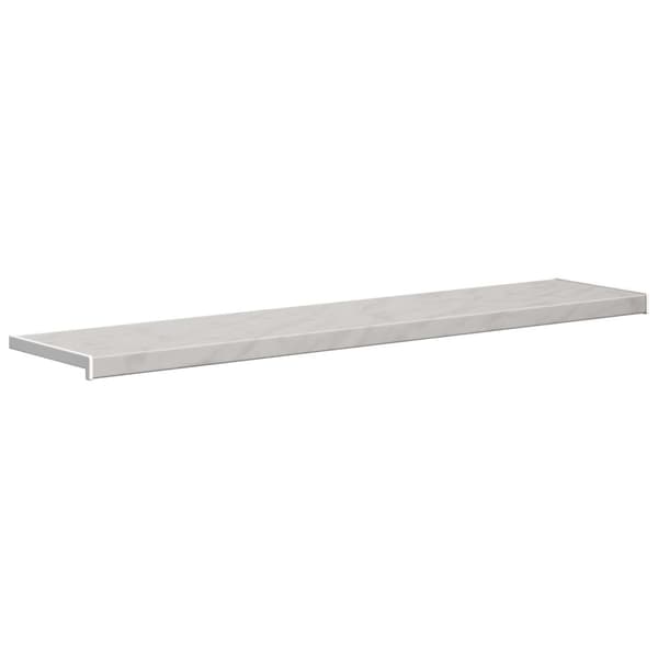 Fönsterbräda Marmorstruktur 120 x 35 x 4,5 cm PVC