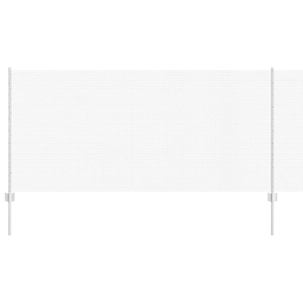 Stängsel med stolpe Silver 1 x 10 m Stål