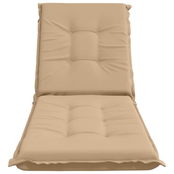 Solstol Kudde GEMERT 100% Polyester Sand 190 x 60 x 9 cm