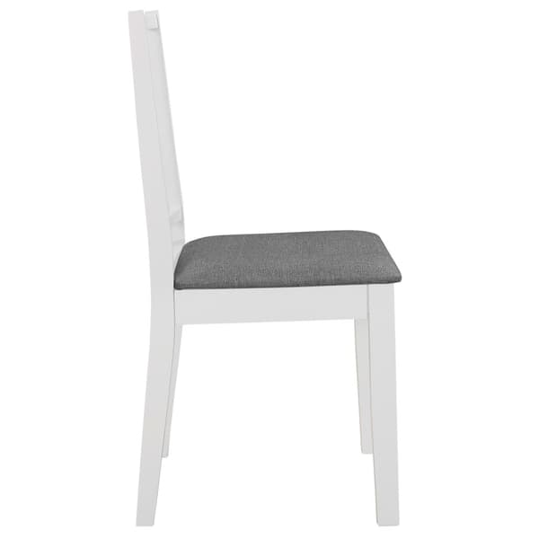 Matgrupp 3 delar MDF vit