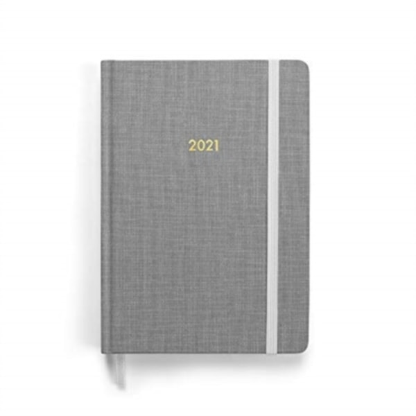 YEAR WITH CHRIST GREY 2021 PLANNER (inbunden, eng)