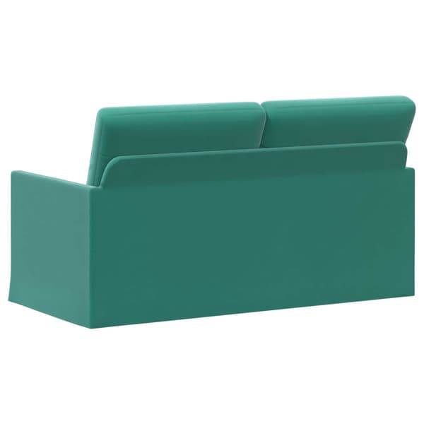 Soffa för 2 personer Turkos 150 x 81 x 82 cm Sammet (V)