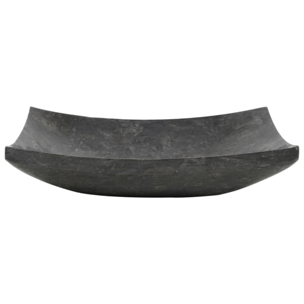 Handfat 50x35x12 cm marmor svart