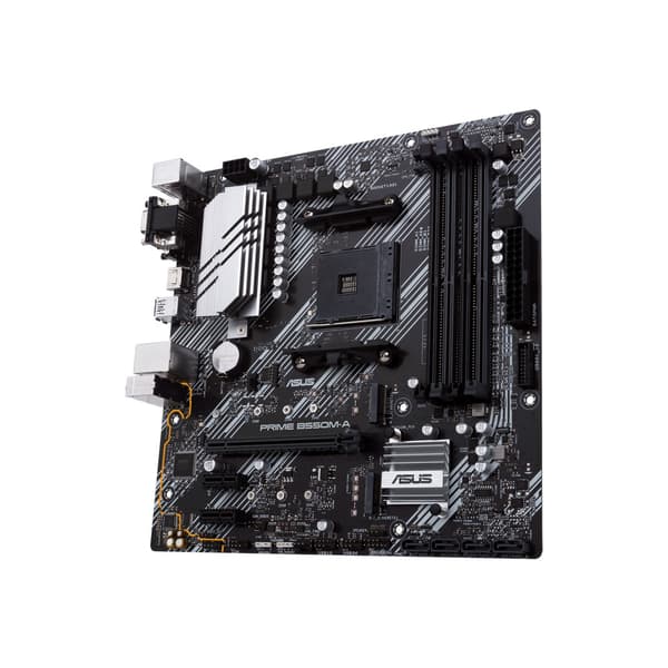 ASUS PRIME B550M-A - moderkort - micro ATX - Socket AM4 - AMD B550