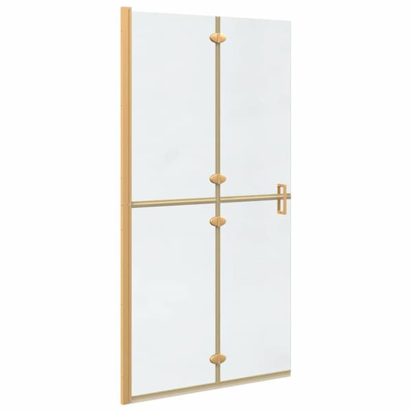 Walk-In duschvägg Guld 100 x 6,5 x 190 cm