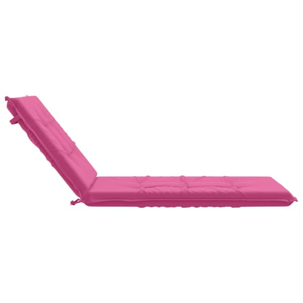 Solstol Kudde GEMERT 100% Polyester Rosa 190 x 70 x 9 cm