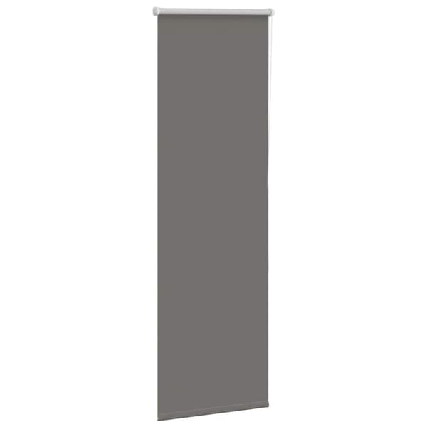 Rullgardin mörkläggning grå 40x130 cm tyg bredd 35,7 cm