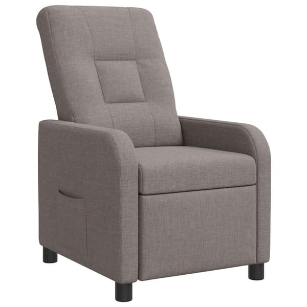 Recliner Taupe Tyg