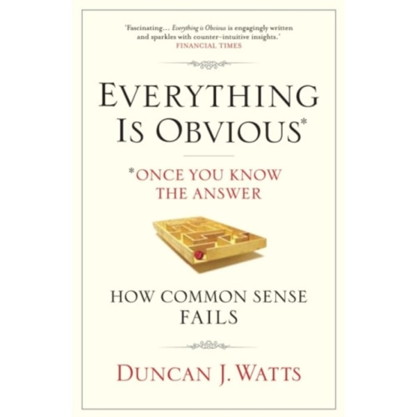 Everything is Obvious (häftad, eng)