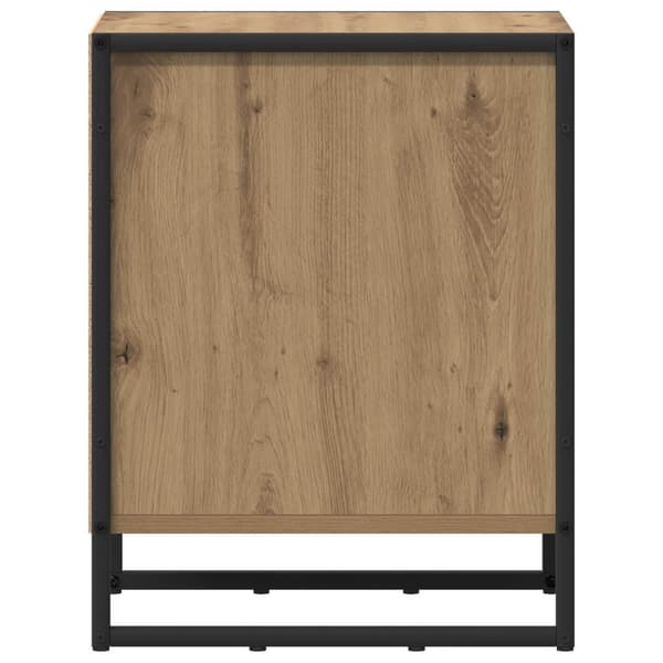Sängbord 2 pcs Artisan Ek 39,5 x 30 x 50 cm Konstruerat trä
