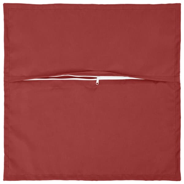 Kuddöverdrag 6 st HOUTEN Vinröd 50 x 50 cm Polyester