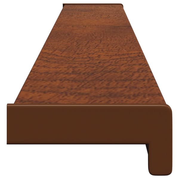 Fönsterbräda Brun trä 140 x 15 x 4,5 cm PVC