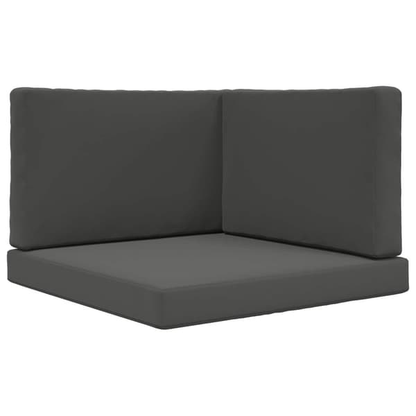 Utomhus Soffa Kudde 3 pcs Antracit Polyester