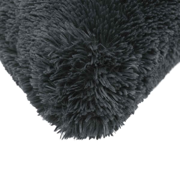 Kudde med kudde HEERLEN 2 st Antracit PV Fleece
