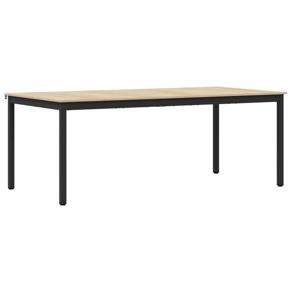 Matbord 200 x 100 x 75 cm Konstruerat trä Rektangulär