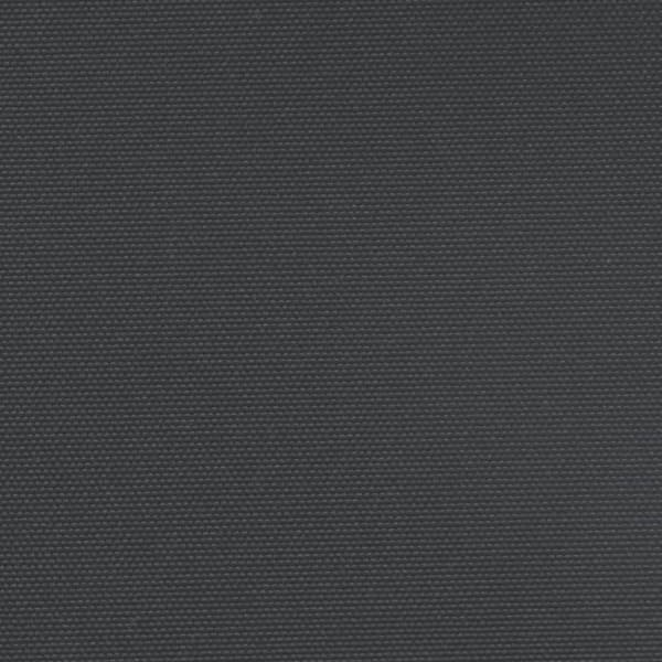 Infällbar sidomarkis 180x600 cm svart