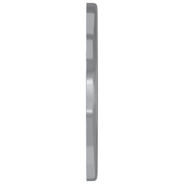 Skivor 2 pcs Silver 12 x 12 x 1,2 cm Järn