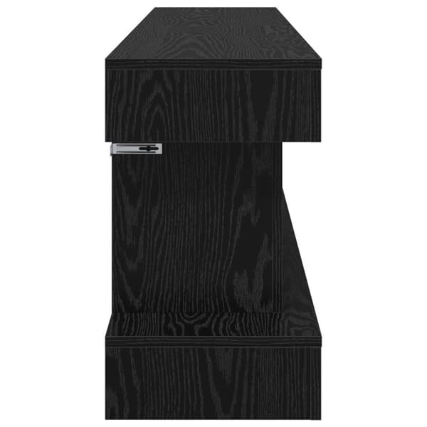 Elektrisk eldstad Svart ek 150 x 30 x 50 cm Konstruerat trä