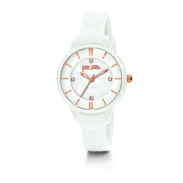 FOLLI FOLLIE WF15P027ZSW - Quartz Klocka Dam (28MM)
